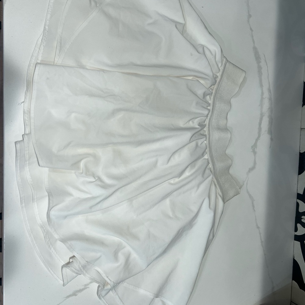 Lululemon White Skirt